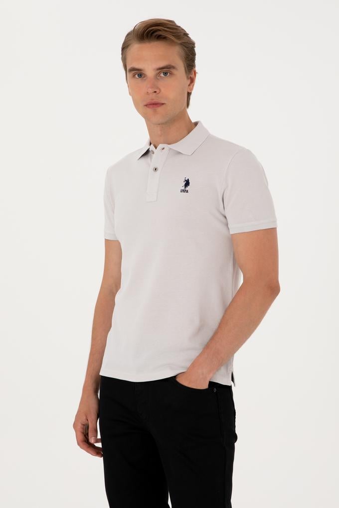 Erkek Açık Gri Basic Tişört