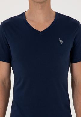 Erkek Lacivert Basic Tişört - 50297985029