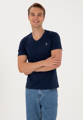Erkek Lacivert Basic Tişört - 50297985029