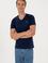 Erkek Lacivert Basic Tişört