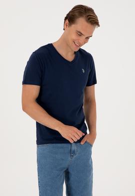 Erkek Lacivert Basic Tişört - 50297985029