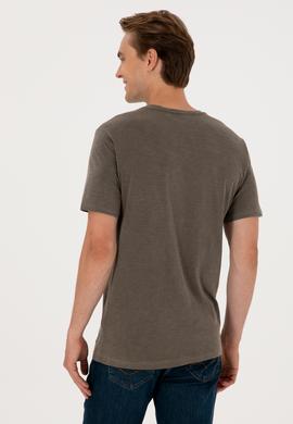 Erkek Vizon Basic Tişört - 50297987063