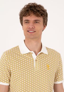 Erkek Regular Fit Açık Haki Polo Yaka Tişört - 50311937009