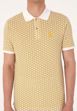 Erkek Regular Fit Açık Haki Polo Yaka Tişört - 50311937009