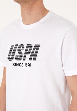 Erkek Regular Fit Beyaz Bisiklet Yaka Tişört - 50306966001