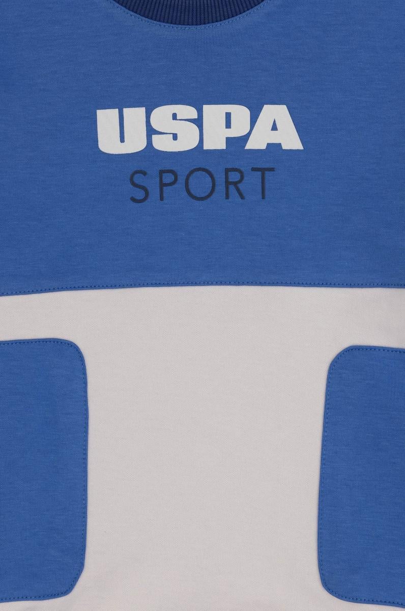 Erkek Çocuk İndigo Sweatshirt