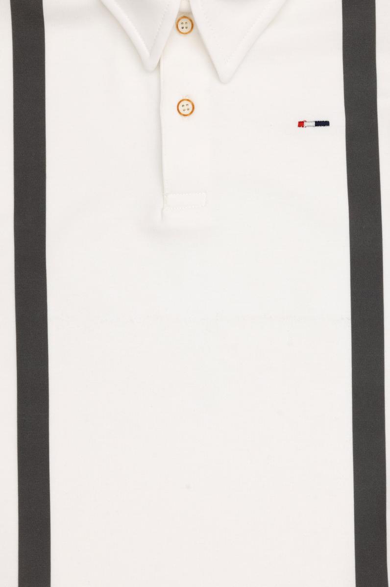 Erkek Çocuk Krem Bisiklet Yaka Tişört