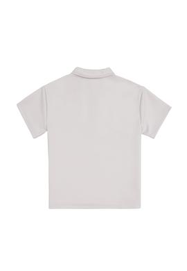 Erkek Çocuk Açık Gri Bisiklet Yaka Tişört - 50300030034