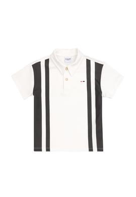 Erkek Çocuk Krem Bisiklet Yaka Tişört - 50300030025