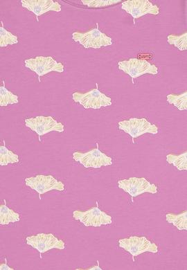 Kız Çocuk Fuşya A-Form Bisiklet Yaka Örme Elbise - 50306255014