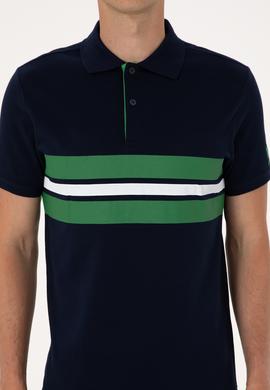 Erkek Regular Fit Lacivert Polo Yaka Tişört - 50306808037
