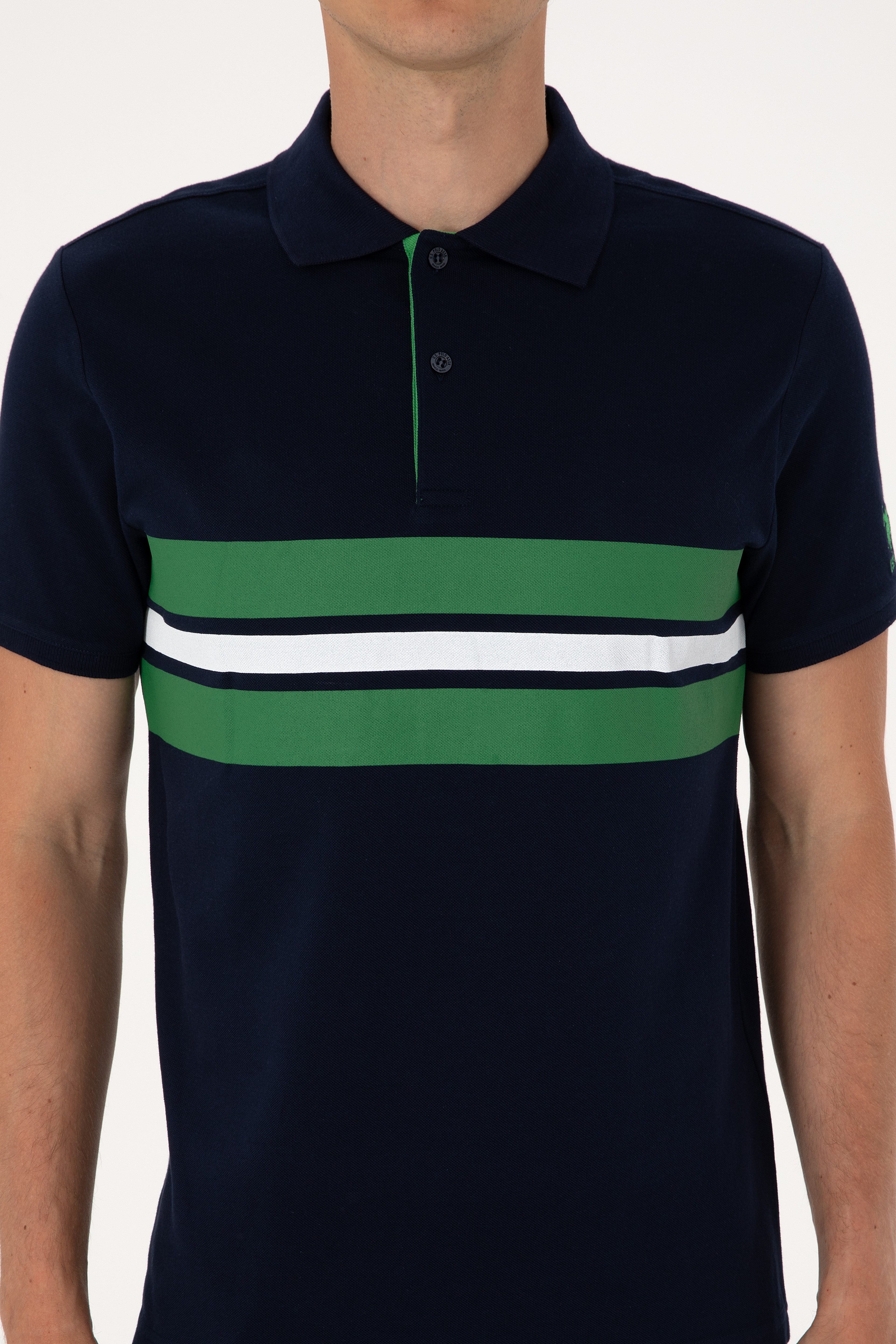 Erkek Regular Fit Lacivert Polo Yaka Tişört