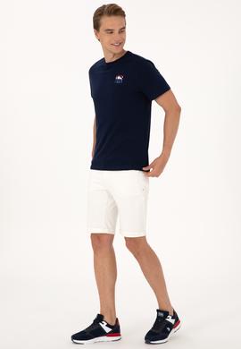 Erkek Regular Fit Lacivert Bisiklet Yaka Tişört - 50306911046