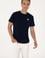Erkek Regular Fit Lacivert Bisiklet Yaka Tişört