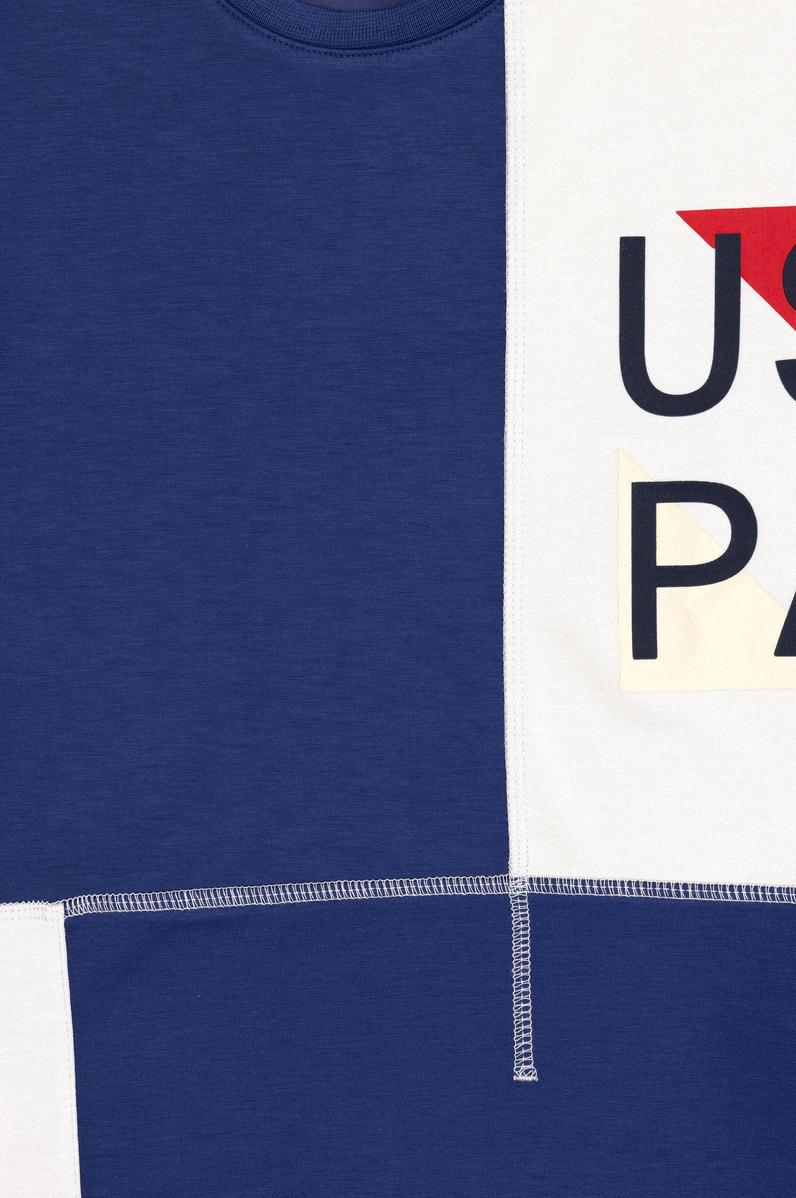 Erkek Çocuk Açık Lacivert Bisiklet Yaka Tişört