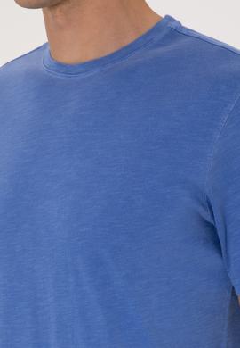 Erkek İndigo Basic Tişört - 50297987007