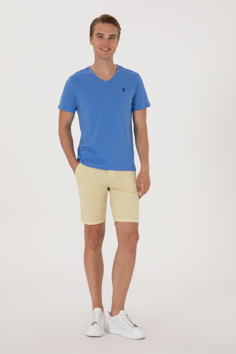 Erkek İndigo Basic Tişört - 50297985073