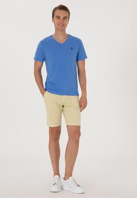 Erkek İndigo Basic Tişört - 50297985073