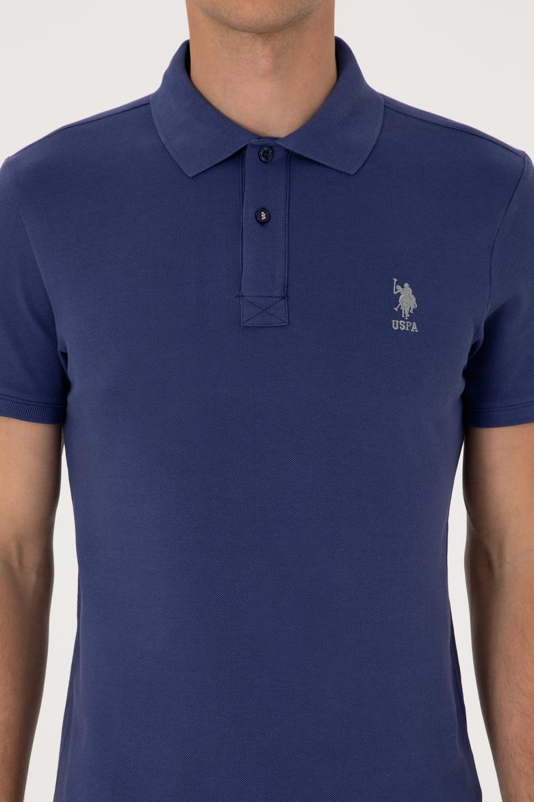 Erkek Açık Lacivert Basic Tişört - 50298041220