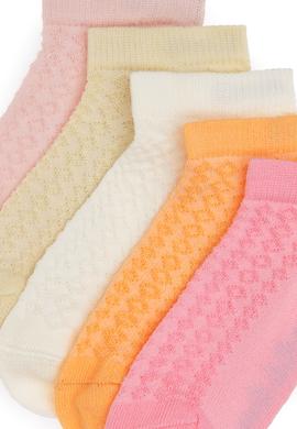 Kız Çocuk 5'li Patik Çorap - 50304453002