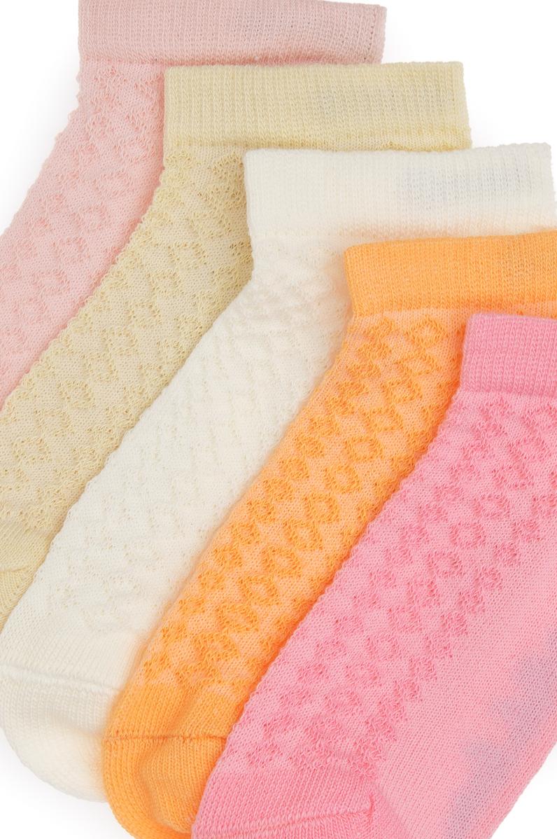 Kız Çocuk 5'li Patik Çorap