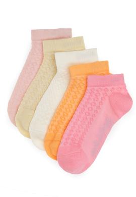 Kız Çocuk 5'li Patik Çorap - 50304453002