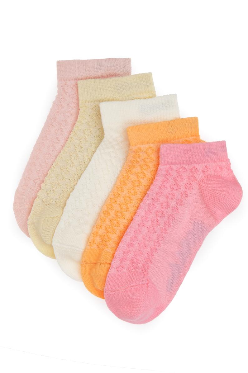 Kız Çocuk 5'li Patik Çorap