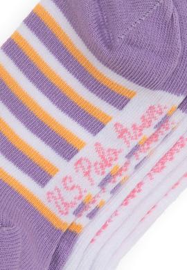 Kız Çocuk 3'lü Patik Çorap - 50304459005