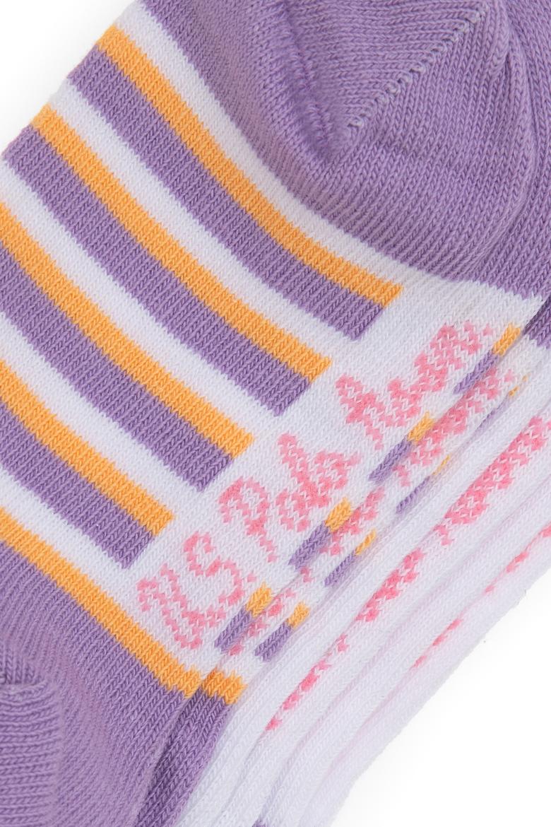 Kız Çocuk 3'lü Patik Çorap - 50304459005