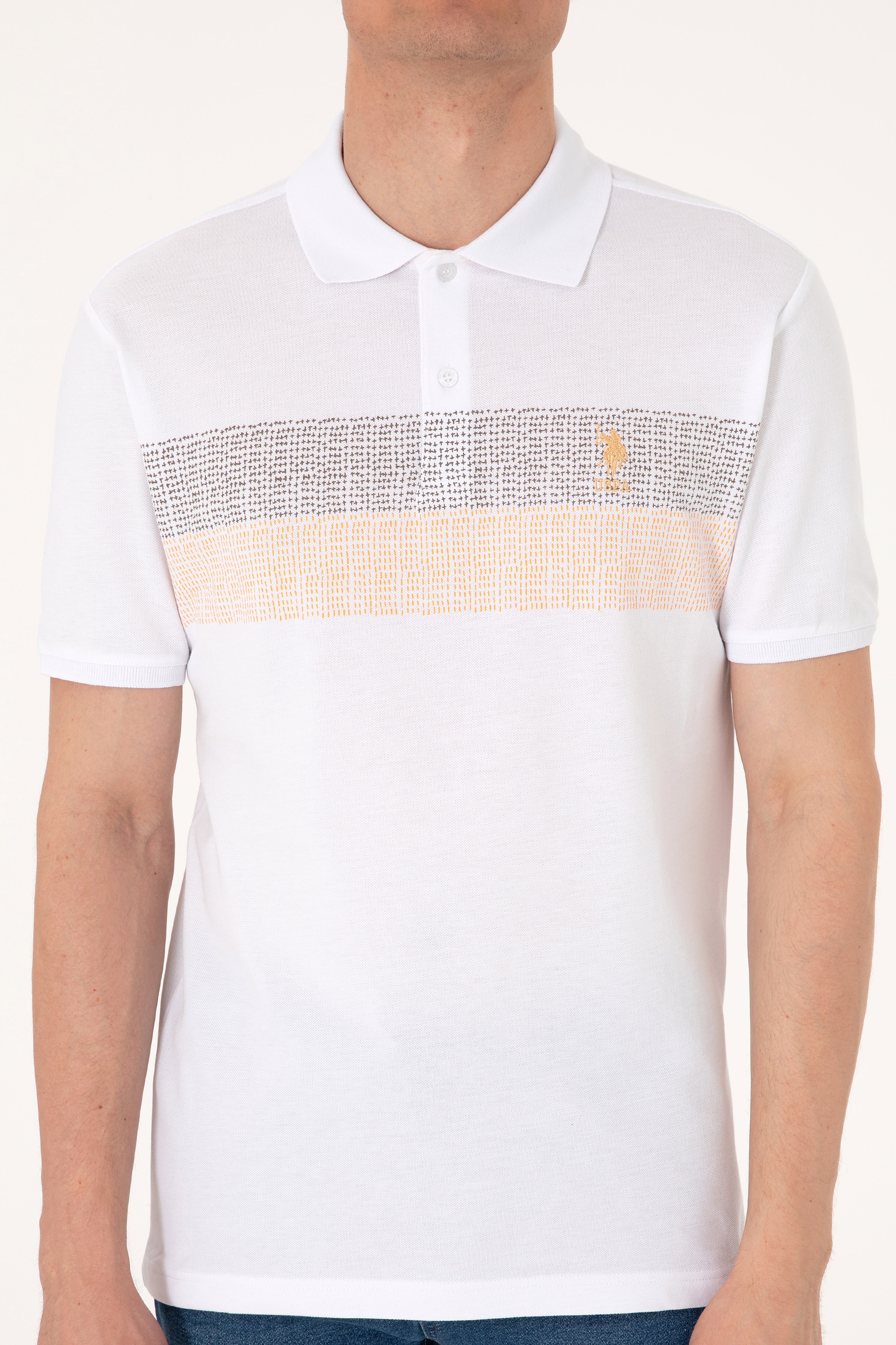 Erkek Regular Fit Haki Polo Yaka Tişört