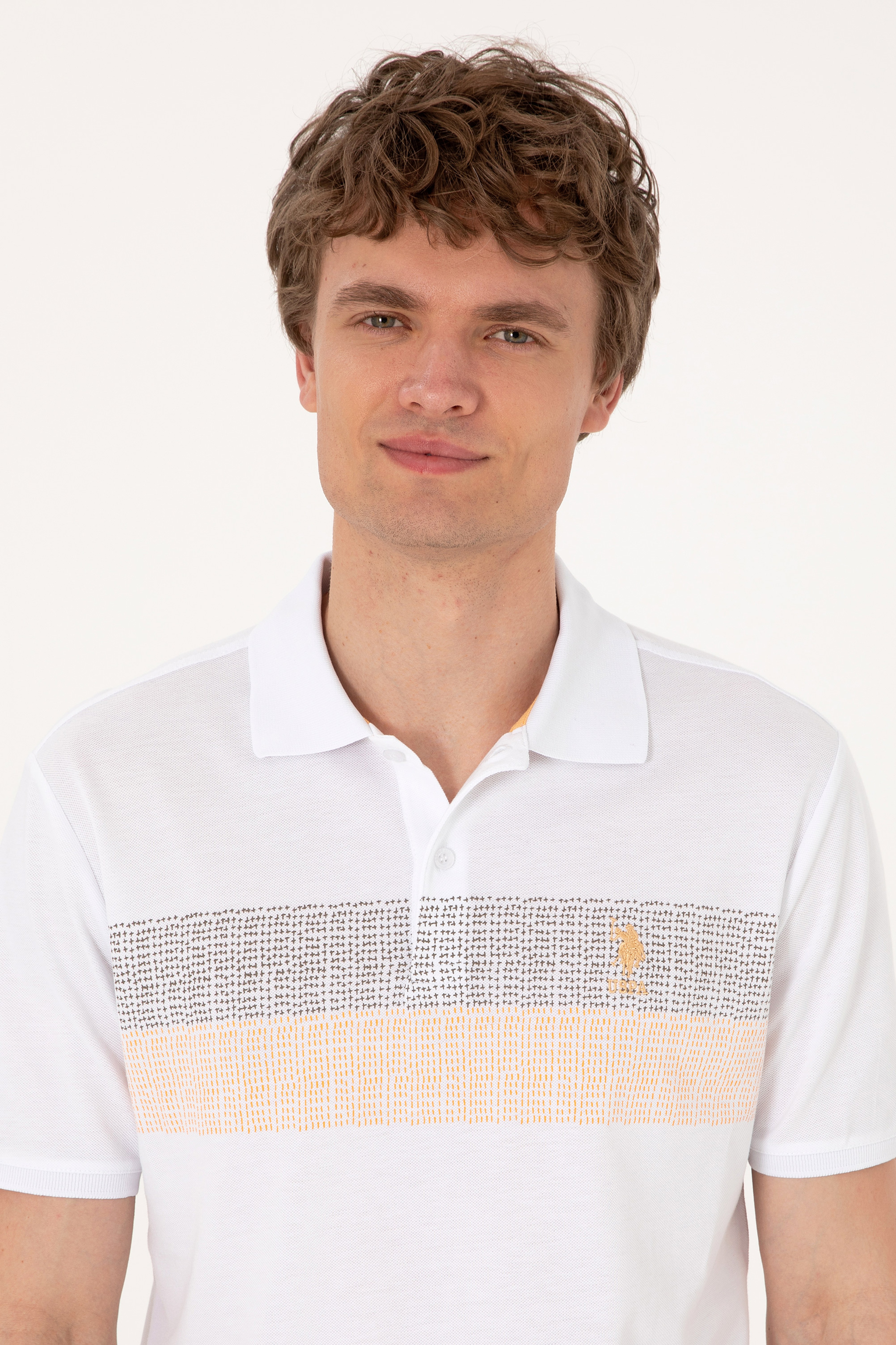 Erkek Regular Fit Haki Polo Yaka Tişört - Image 2