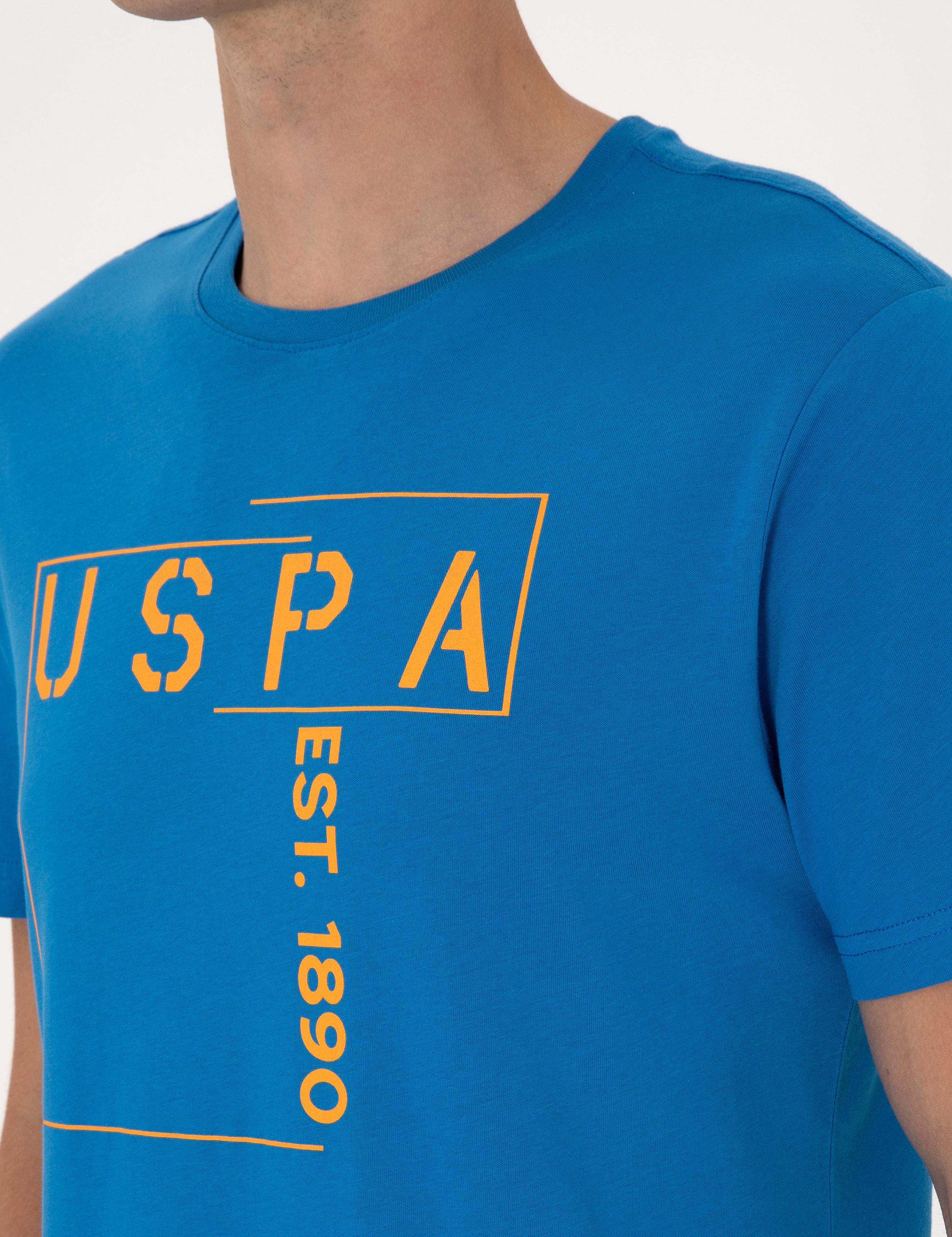 تی شرت یقه گرد رگولار یقه گرد مردانه یو اس پولو | U.S. Polo Assn. - تصویر 7