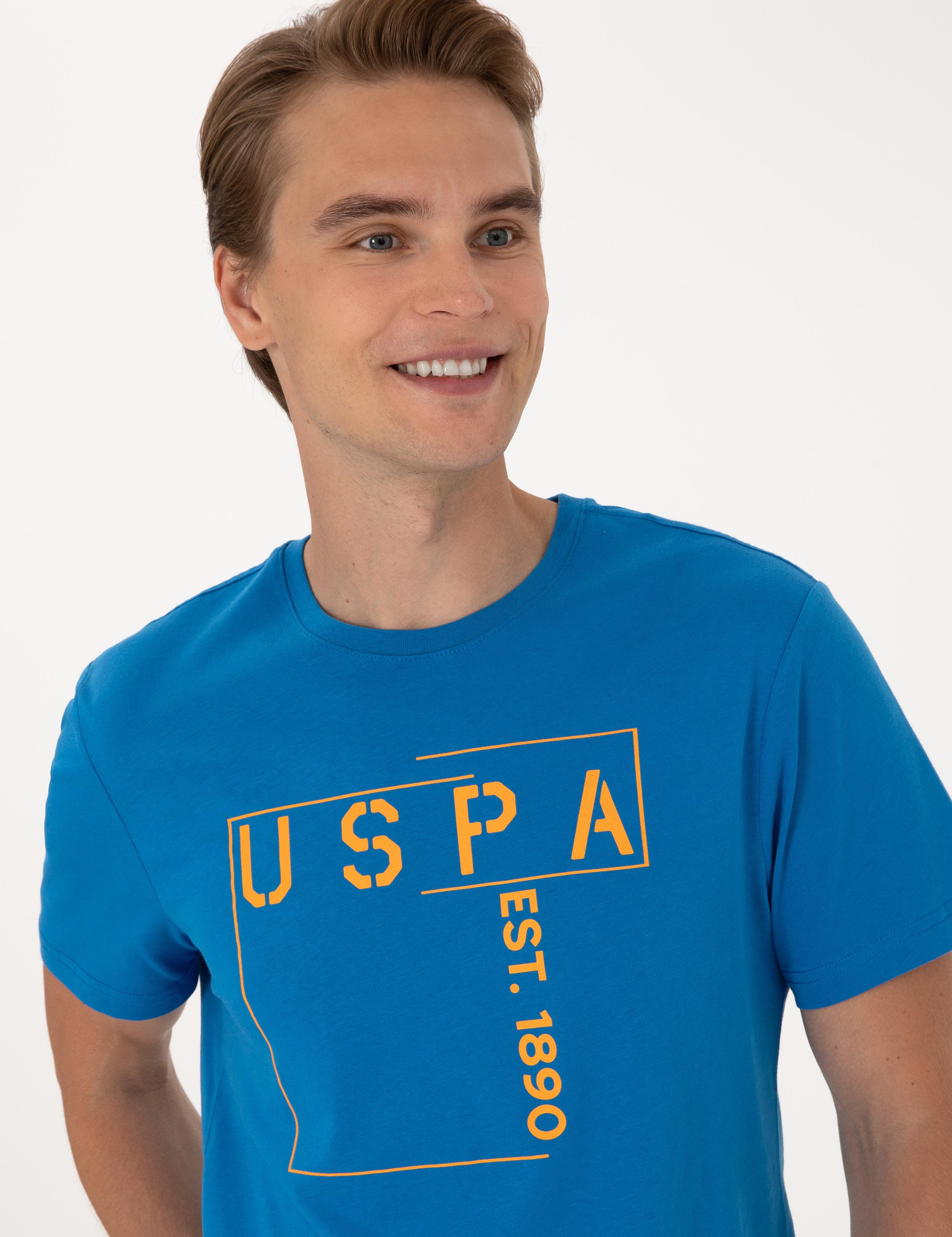 تی شرت یقه گرد رگولار یقه گرد مردانه یو اس پولو | U.S. Polo Assn. - تصویر 2