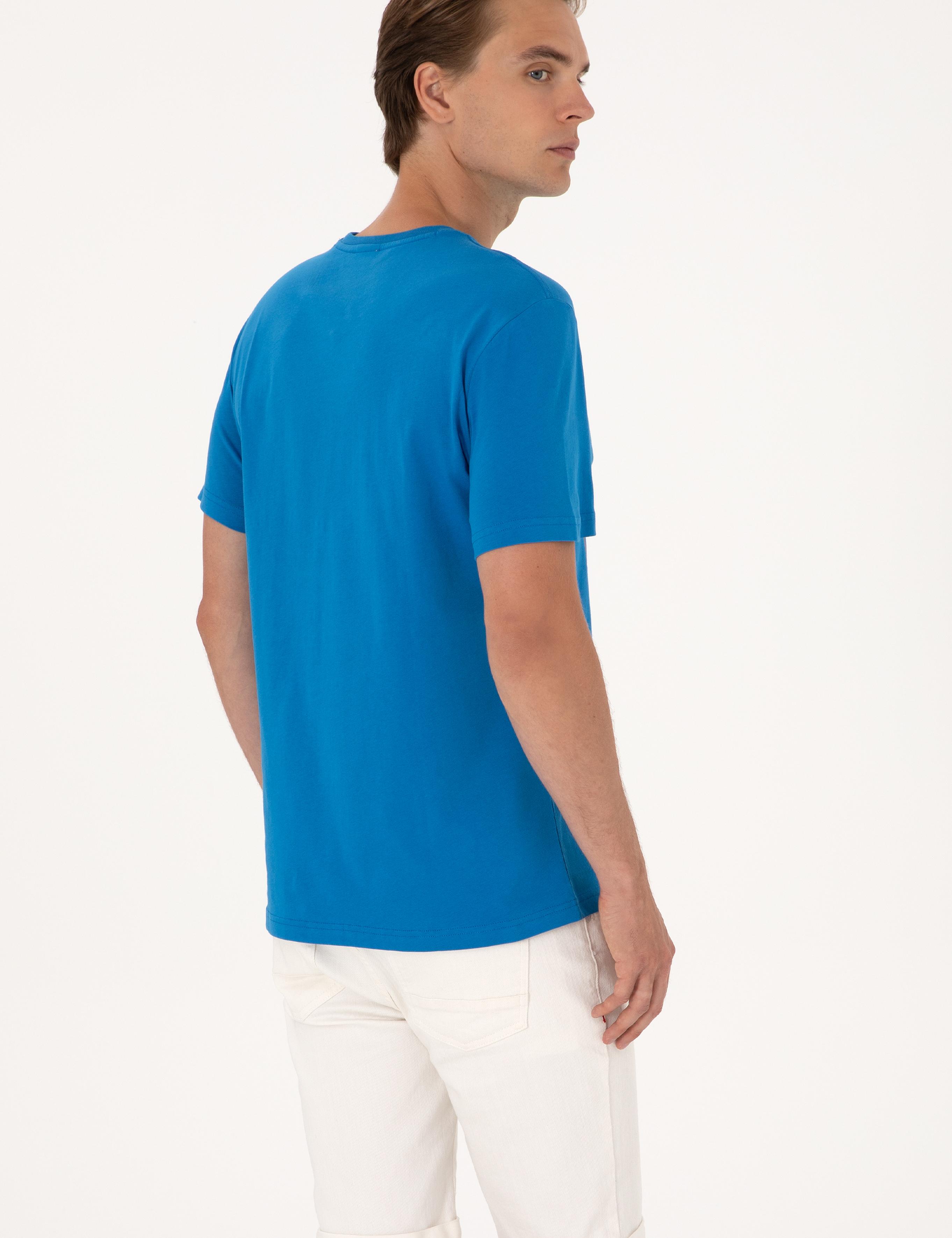 تی شرت یقه گرد رگولار یقه گرد مردانه یو اس پولو | U.S. Polo Assn. - تصویر 5