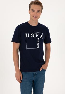 Erkek Regular Fit Lacivert Bisiklet Yaka Tişört - 50306908046