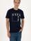 Erkek Regular Fit Lacivert Bisiklet Yaka Tişört