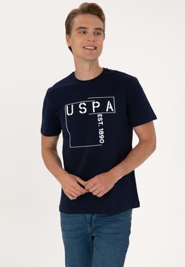 Erkek Regular Fit Lacivert Bisiklet Yaka Tişört - 50306908046