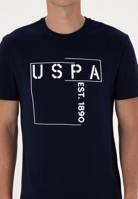 Erkek Regular Fit Lacivert Bisiklet Yaka Tişört - 50306908046