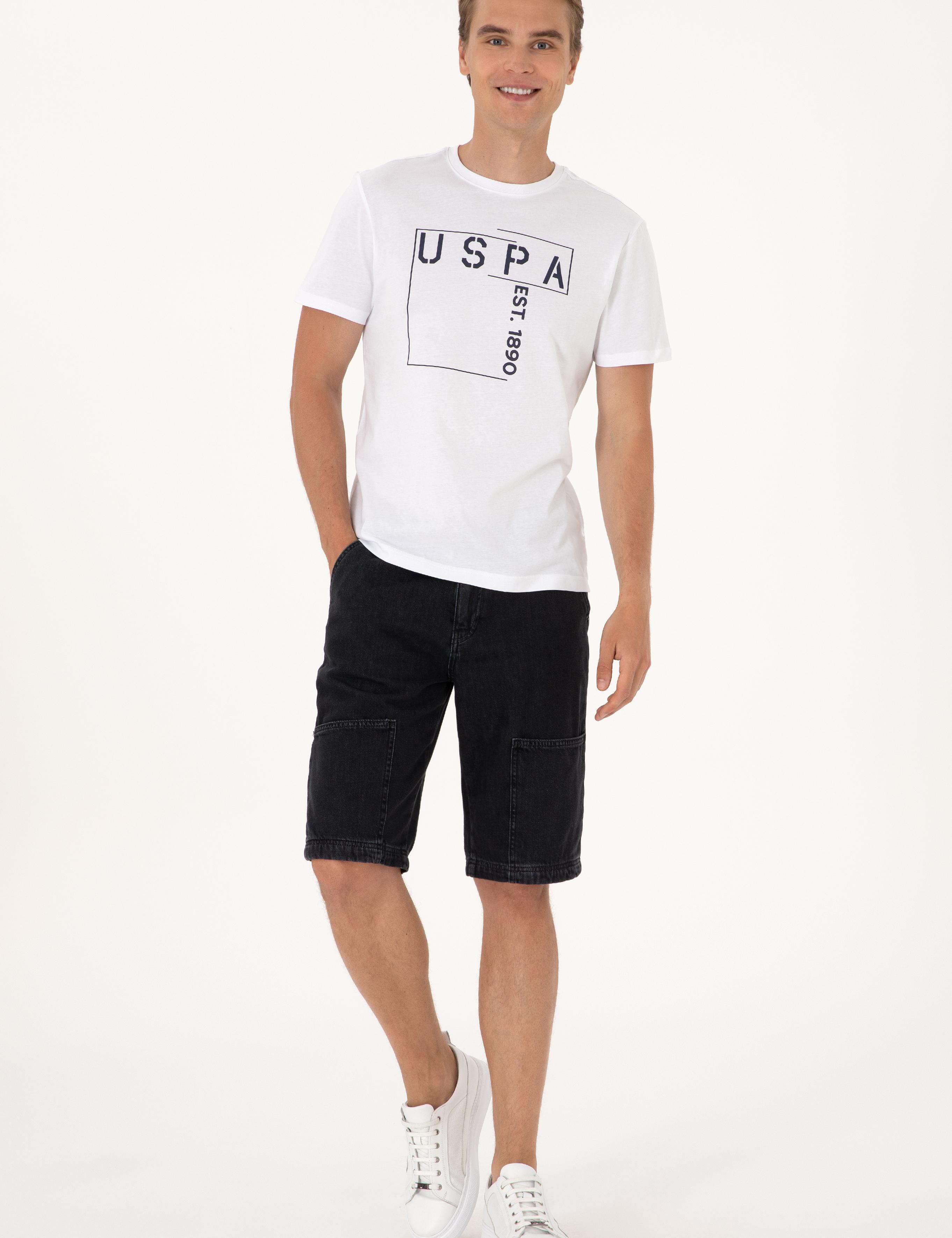 تی شرت یقه گرد  رگولار یقه گرد مردانه یو اس پولو | U.S. Polo Assn. - تصویر 4