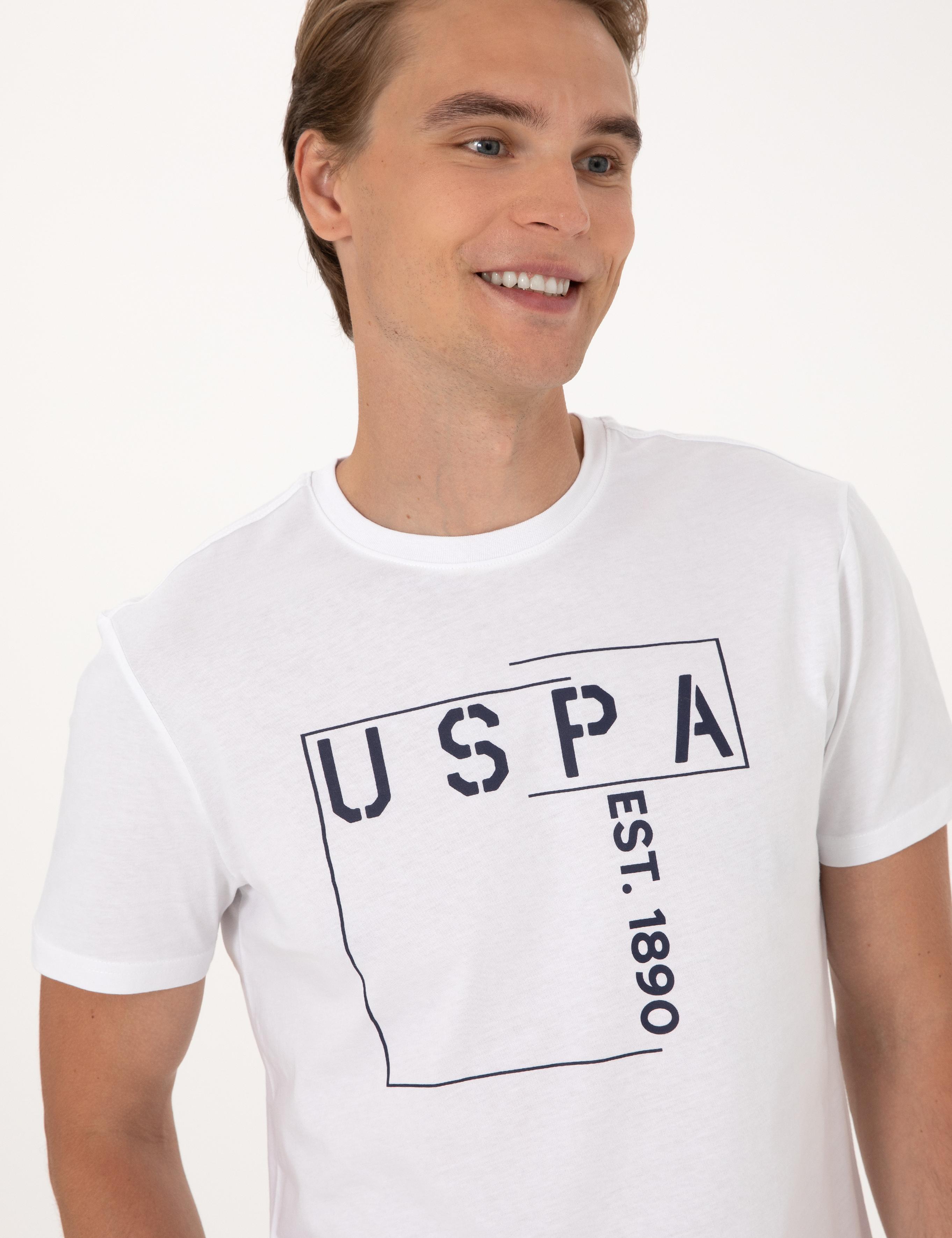 تی شرت یقه گرد  رگولار یقه گرد مردانه یو اس پولو | U.S. Polo Assn. - تصویر 2