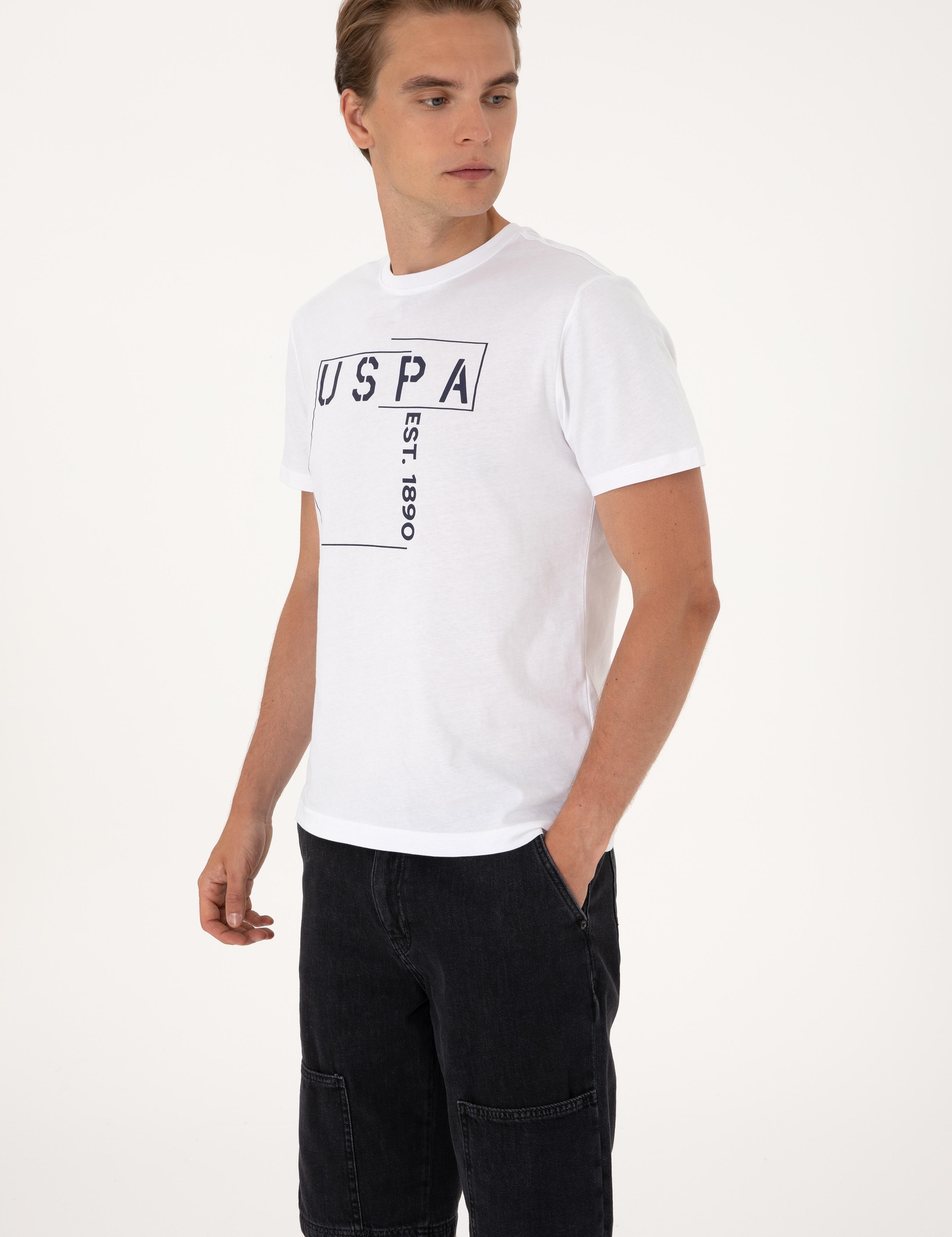 تی شرت یقه گرد  رگولار یقه گرد مردانه یو اس پولو | U.S. Polo Assn. - تصویر 3