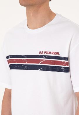 Erkek Comfort Fit Beyaz Bisiklet Yaka Tişört - 50306912019