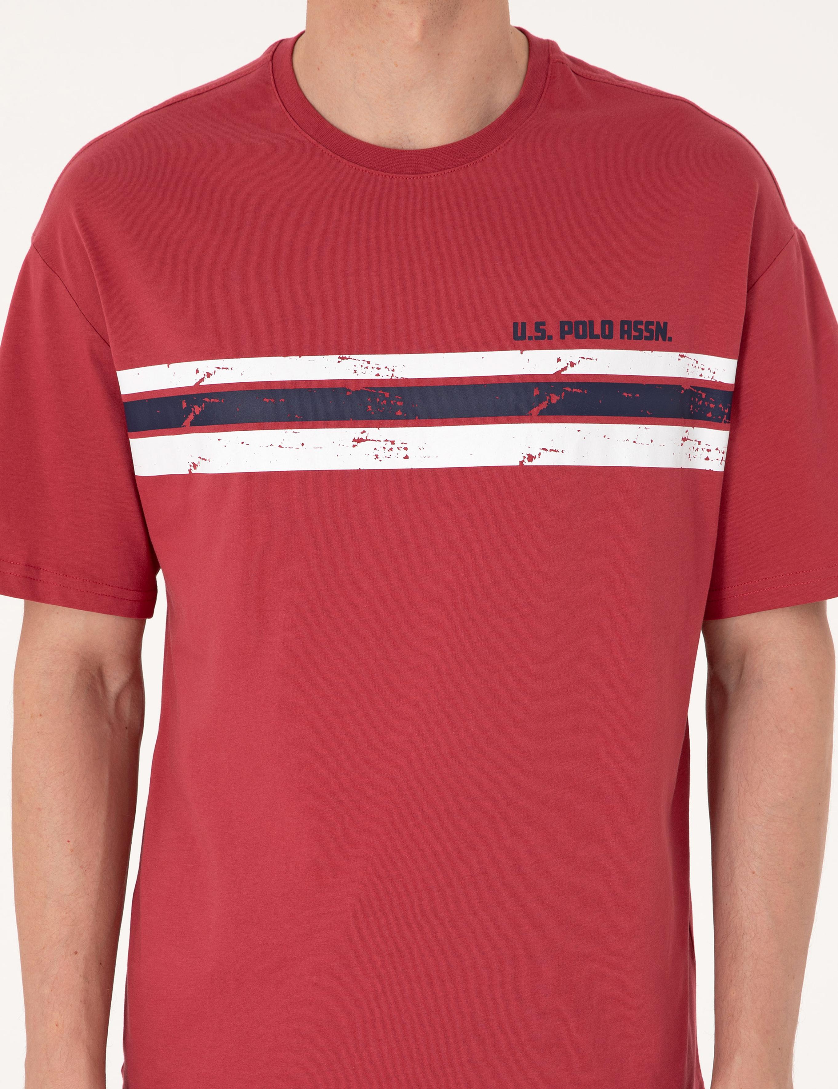 تی شرت یقه گرد ریلکس یقه گرد مردانه یو اس پولو | U.S. Polo Assn. - تصویر 6