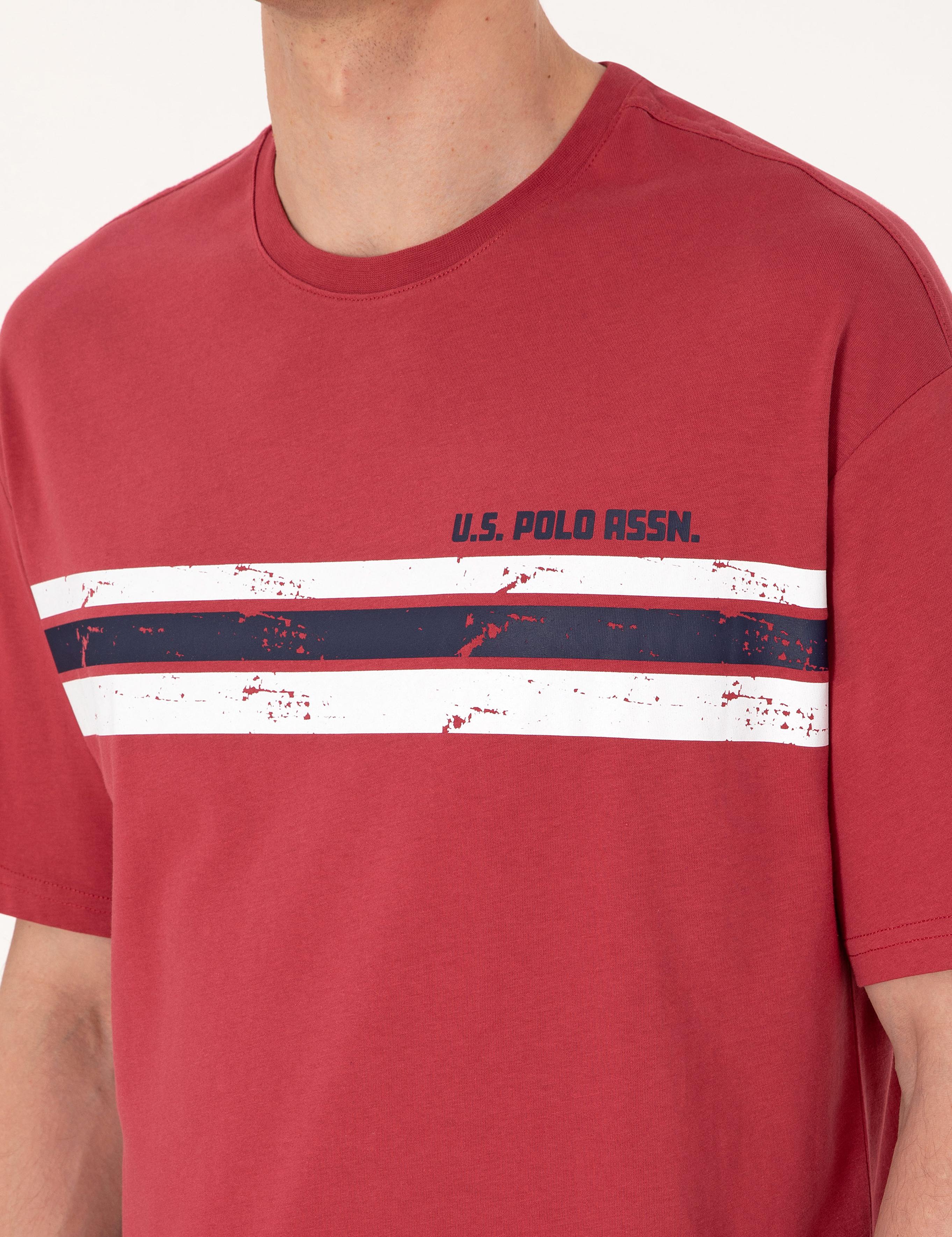 تی شرت یقه گرد ریلکس یقه گرد مردانه یو اس پولو | U.S. Polo Assn. - تصویر 7