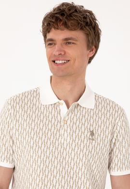 Erkek Regular Fit Açık Haki Polo Yaka Tişört - 50311944009