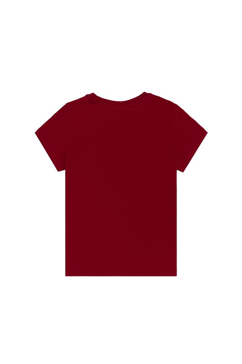 Erkek Çocuk Pembe Bisiklet Yaka Tişört - 50313932144