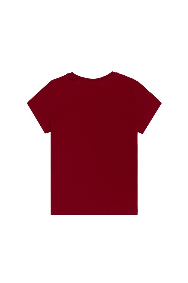 Erkek Çocuk Pembe Bisiklet Yaka Tişört