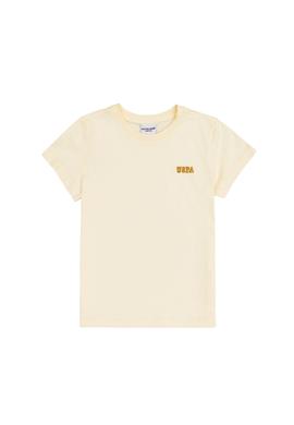 Erkek Çocuk Ekru Bisiklet Yaka Tişört - 50313932139