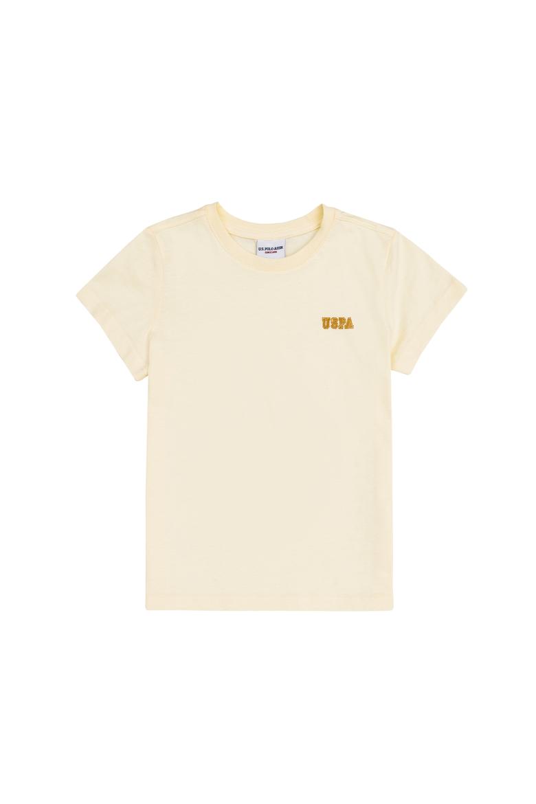 Erkek Çocuk Ekru Bisiklet Yaka Tişört - 50313932139