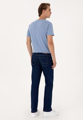 Erkek Koyu Mavi Jean Pantolon - 50297562055